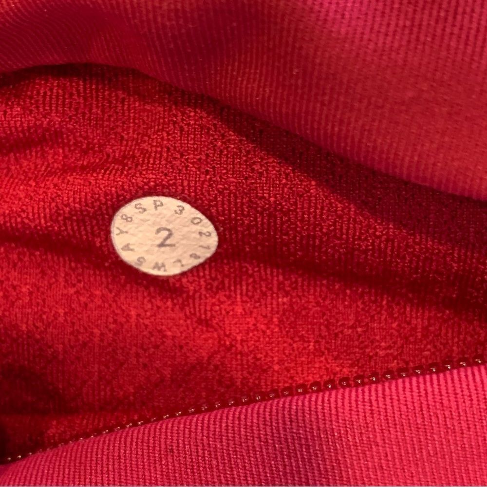 Lululemon Wild Twist 7/8 Tight Size 2 Ruby Red, F… - image 8